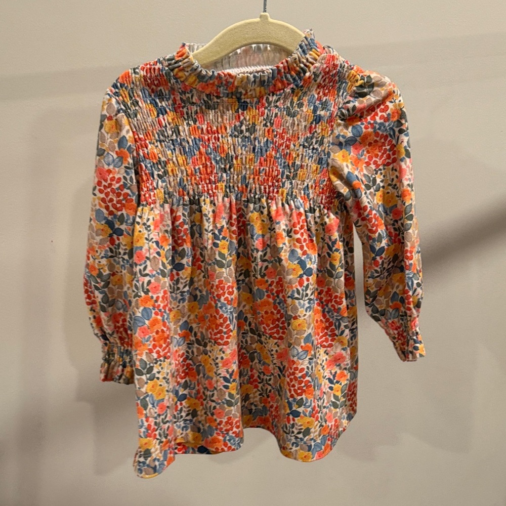Mayoral Floral Kids dress with pants - Multicolor flower